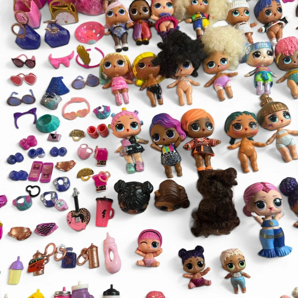 LOL Surprise Doll Lot Massive Collection RARES Figures Pets Accessories Bottles